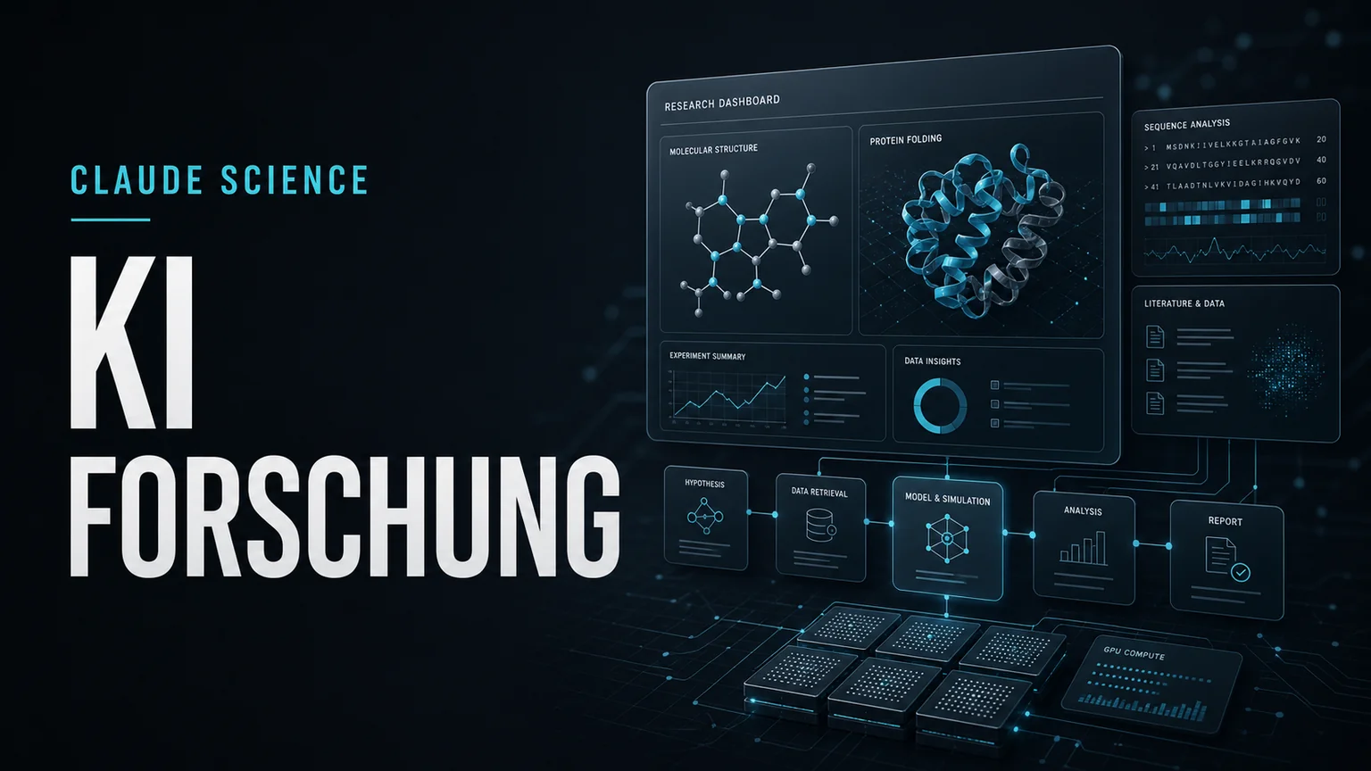 Claude Science Workbench mit NVIDIA BioNeMo für KI-Forschung