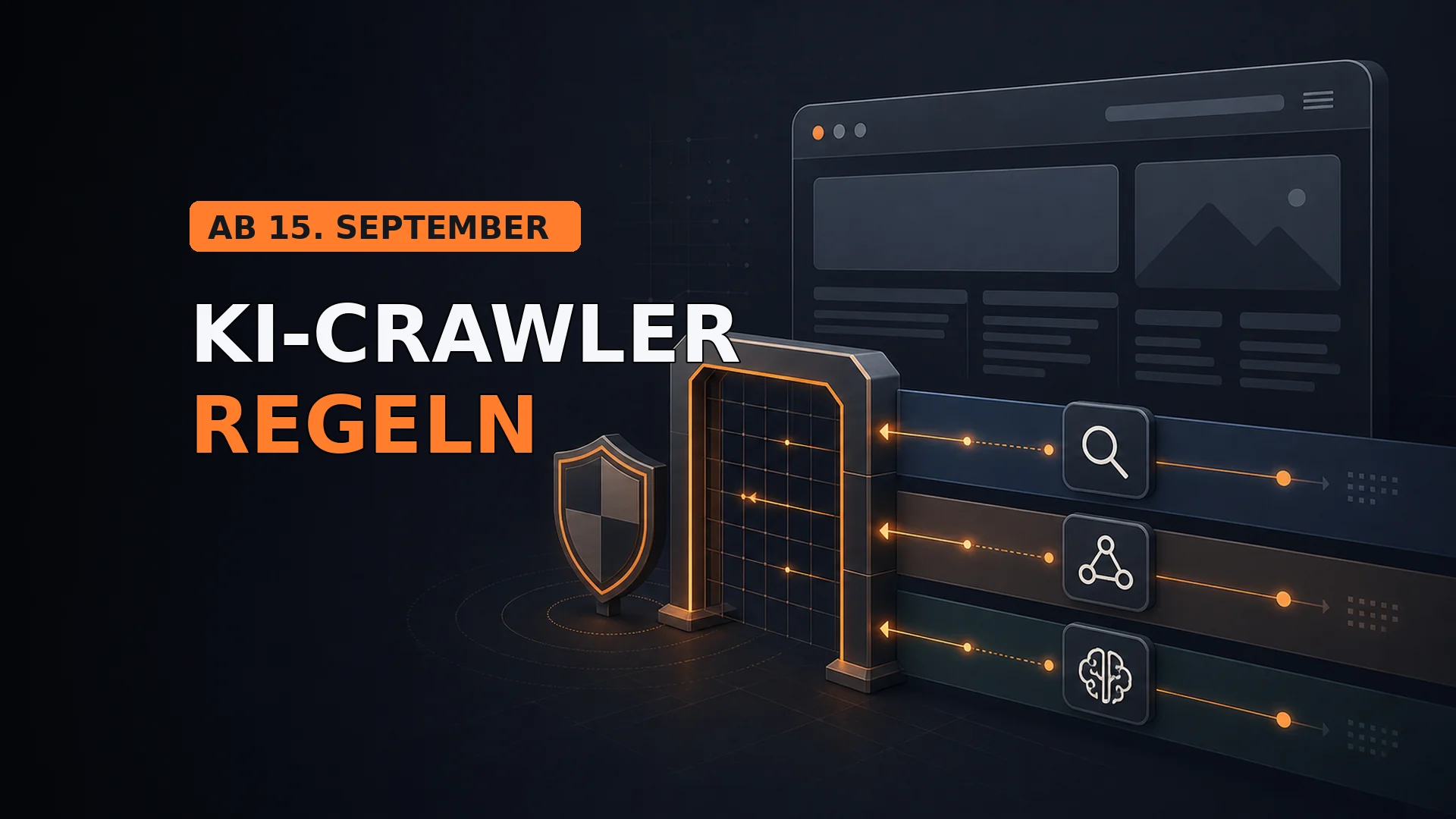 Cloudflare-Regeln für KI-Crawler, Agenten und Training
