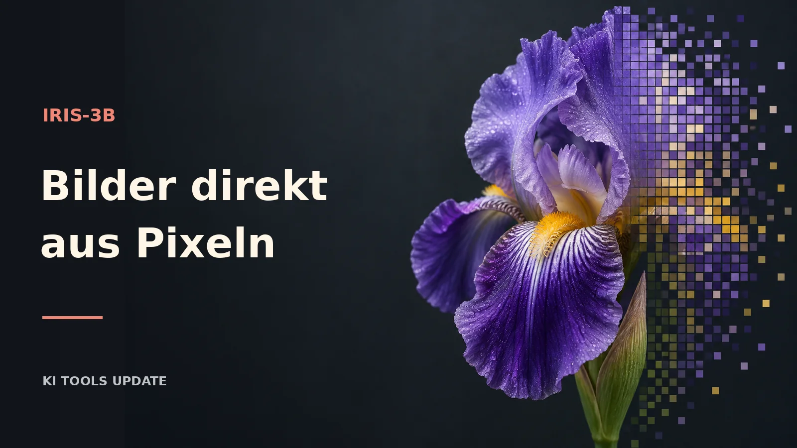 Redaktionelle KI-Illustration zu Iris-3B; keine Produktaufnahme oder Versuchsergebnis.